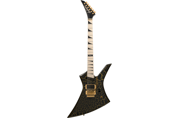 Jackson Pro Plus Series Signature Brandon Ellis Kelly KE27 Gold Crackle image 2