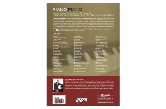 Piano Piano 1 niveau intermédiaire (avec 3 CDs) image 2