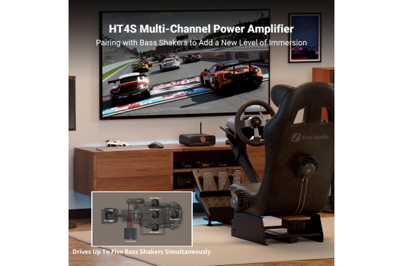 Fosi Audio HT4S 4.1 / 5.0 Amplificador Surround image 2
