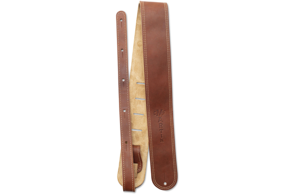 Martin Guitar Ball Glove Leather Strap Brown image 2