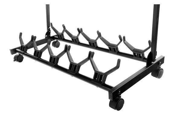 Rocktile Multistand 5-fach Gitarrenständer mit Rollen für E/A-Gitarre  - Retoure (Zustand: sehr gut) image 2