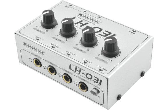 Omnitronic LH-031 Hoofdtelefoonversterker image 2
