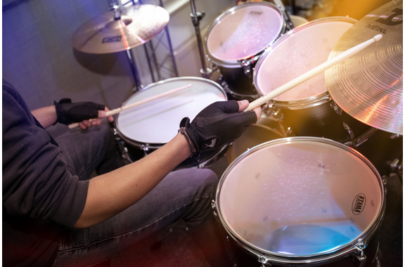XDrum DGL-0F Drummer Handschuhe Größe L 3x Set image 2