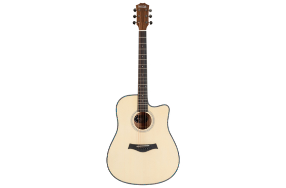 Rocktile WSD-100C NT Guitare Western Set avec Housse image 2