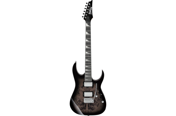 Ibanez GRG220PA1-BKB RG Gio Chitarra Elettrica Transparent Brown Black Burst image 2