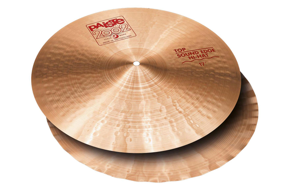 Paiste 2002 14" Sound Edge Hi-Hat + HiHat Maschine SET image 2