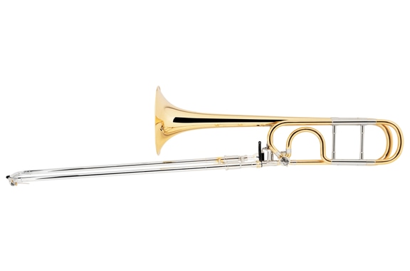 Lechgold QP-17GL Quartposaune Goldmessing Deluxe Set image 2