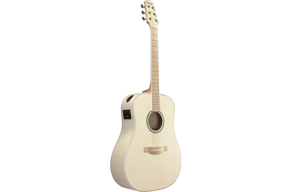 Ibanez AAD77M1E-OAW Westerngitaar Open Pore Antique White image 2