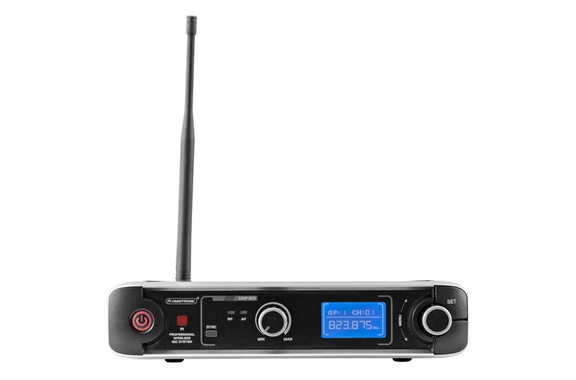 Omnitronic UHF-301 1-Kanaals Draadloos Microfoonsysteem 823-832/863-865MHz image 2