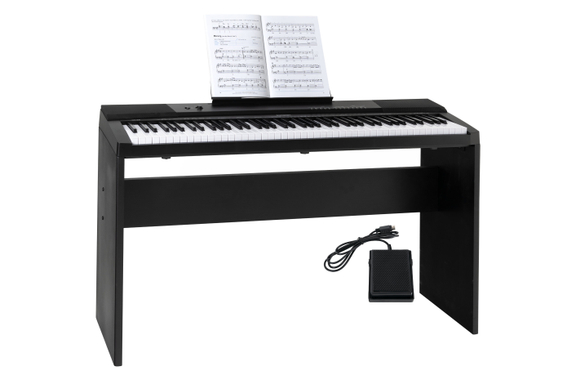McGrey DK-88 Clavier Débutant Look Stagepiano Set Trolley image 2