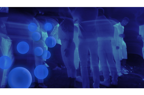 Eurolite UV-Seifenblasenfluid 1L Blau image 2