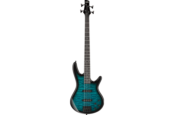 Ibanez GSR280QA-TMS E-Bass Transparent Marine Sunburst image 2