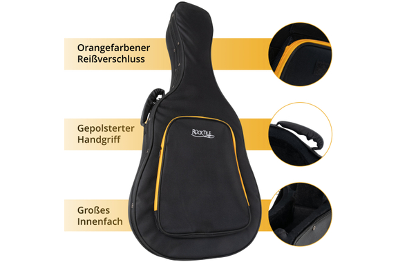 Rocktile KGSC-5122BK Softcase Klassikgitarre image 2