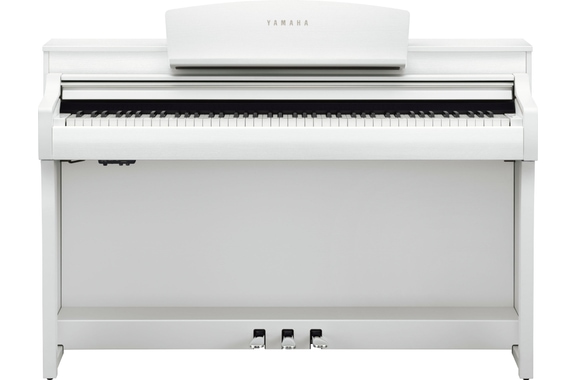 Yamaha CSP 255 WH Digitalpiano wit mat image 2