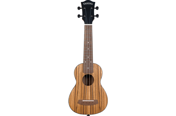 Cascha Sopran Ukulele Zebra Wood  - Retoure (Zustand: sehr gut) image 2