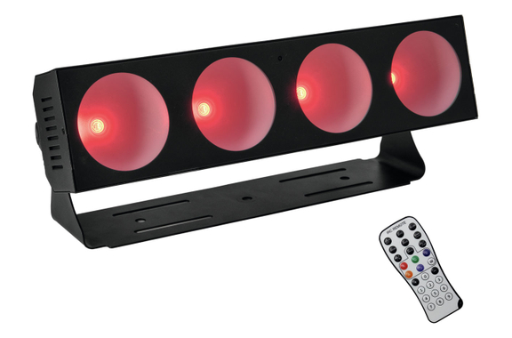 Eurolite LED CBB-4 COB RGB Lichtanlage mit DMX Foot Controller Set image 2