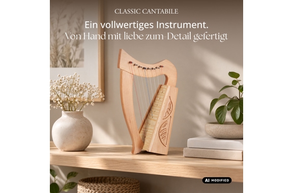 Classic Cantabile H-8 Mini Arpa Celtica image 2