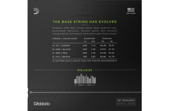 D'Addario NYXL45105 image 2