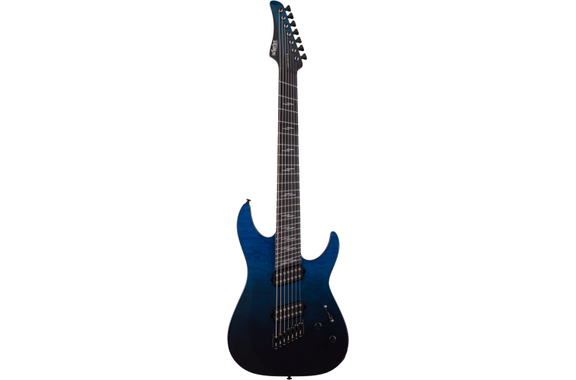 Schecter Reaper 7 Multiscale Elite Deep Ocean Blue  - Retoure (Zustand: gut) image 2