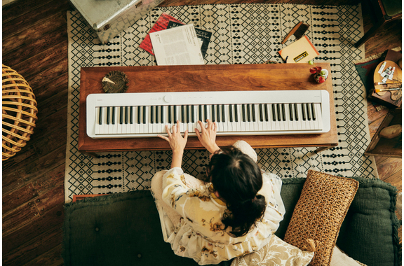 Casio PX-S1100 WE Privia Digitalpiano Bianco image 2