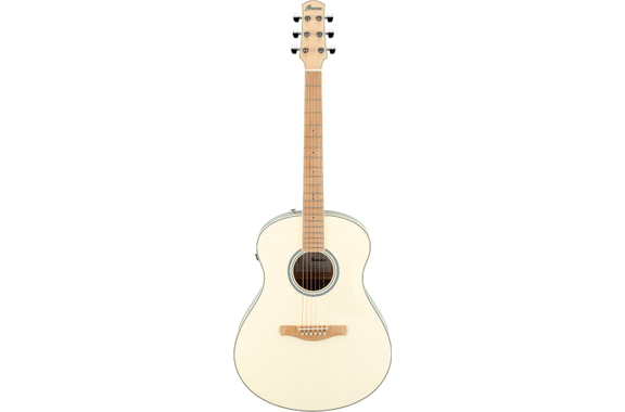 Ibanez AAM370M2E-AIB Transparent Antique White Ice Blue image 2
