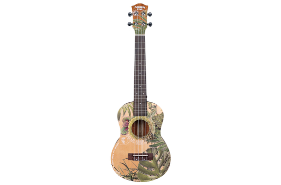 Cascha Art Series Tenor Ukulele Leafy image 2