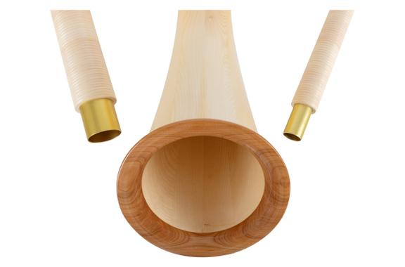 Lechgold Alphorn Deluxe F 360 cm Set 3 pièces incl. embouchure Fis image 2
