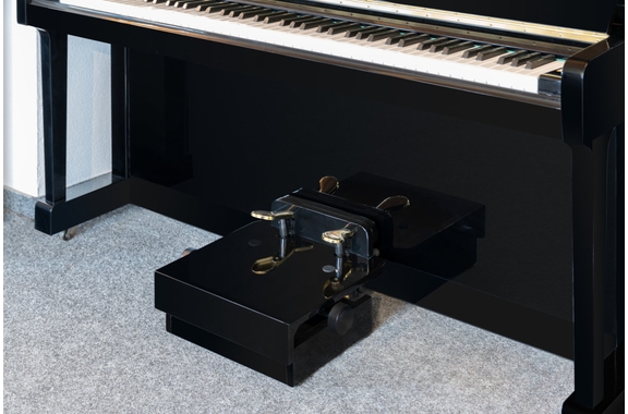 Classic Cantabile Pedalverlängerung Schwarz Hochglanz image 2
