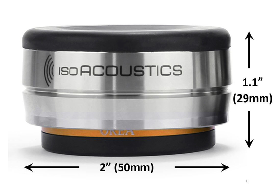 IsoAcoustics Orea Bronze Découpleurs Acoustiques Lot De 4 image 2