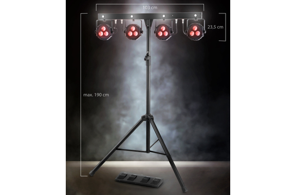 Showlite LB-4390 LED Complete System RGB Lighting System image 2