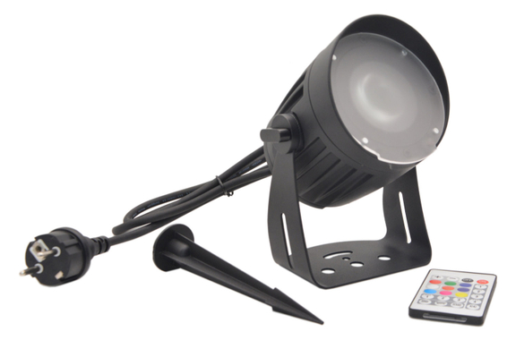Eurolite LED Outdoor Spot 15W RGBW with Ground Spike image 2