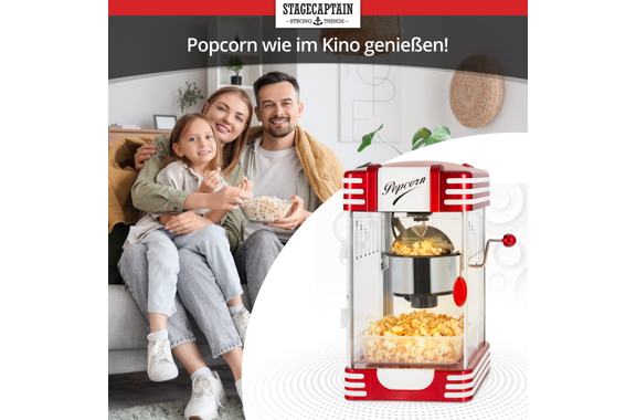 Stagecaptain PCM-300 Popcornmachine image 2