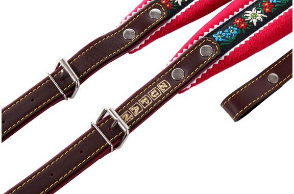Zupan Accordion Strap "Standard" Red Edelweiss image 2