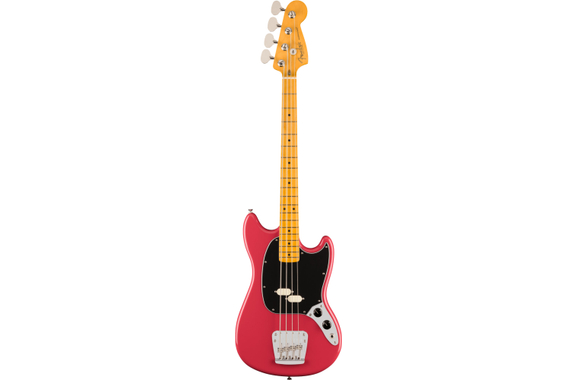 Fender American Professional Classic Mustang Bass Faded Dakota Red image 2