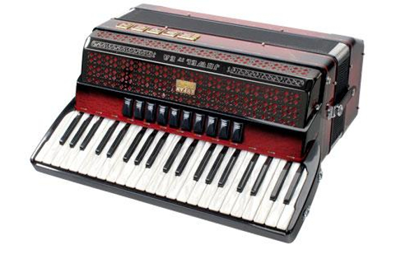Zupan Juwel IV 120 EA/MHR Cassotto Accordéon Shadow Red image 2