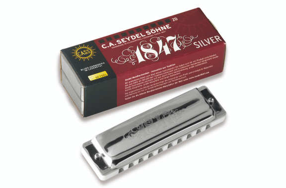 C.A. Seydel 1847 Silver Standard Harmonica Richter C image 2