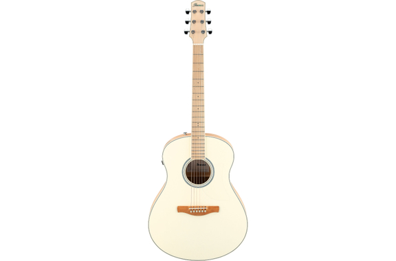 Ibanez AAM370M2E-APF Transparent Antique White Peach Fuzz image 2