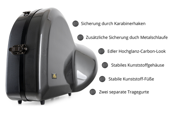 Lechgold Deluxe Koffer für Einfach- & Doppelhorn image 2