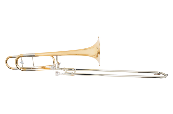 Kühnl & Hoyer .547 B/F Tenor Trombone Gold Brass image 2