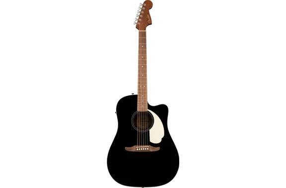 Fender California Standard Redondo CE Spruce Top Black image 2