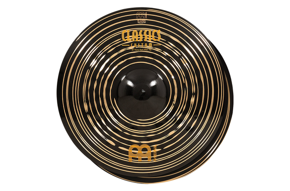 Meinl Classics Custom Dark Heavy Hi-Hat 14" + Set Macchina HiHat image 2