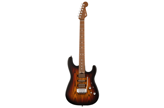 Charvel Guthrie Govan Signature MJ San Dimas SD24 CM Three-Tone Sunburst  - Retoure (Zustand: sehr gut) image 2