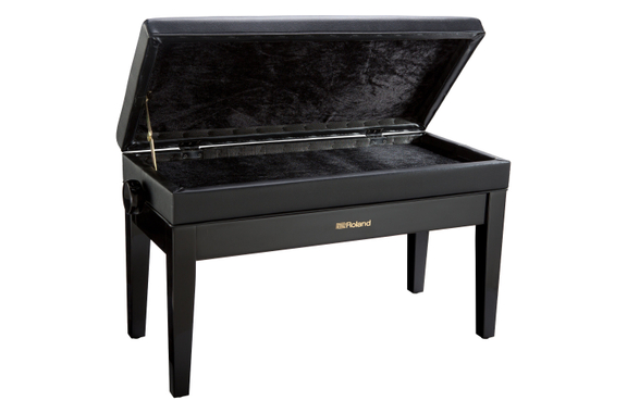 Roland RPB-D400PE Duett-Klavierbank Ebenholzfinish  - Retoure (Zustand: sehr gut) image 2