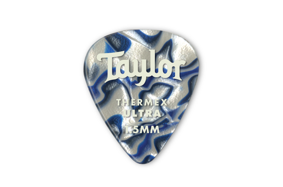 Taylor Thermex Pack De 6 UltraPicks Blue Swirl 1,50 Premium 351 image 2