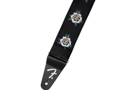 Fender 2" Rose Strap White image 2