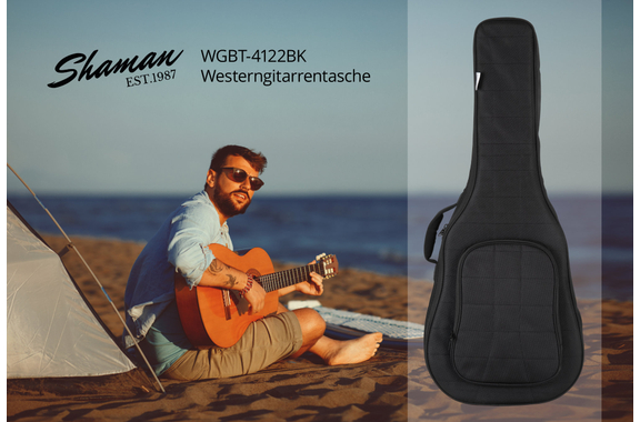 Shaman WGBT-4122BK Western Gitaar Tas image 2