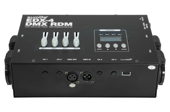 Eurolite EDX-4 DMX RDM LED Dimmer Pack image 2