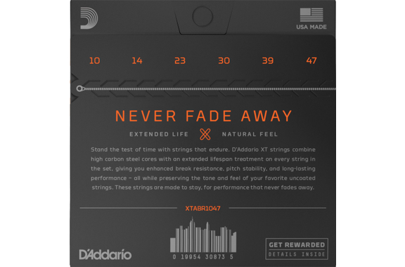 D'Addario XTABR1047 XT Extra Light image 2