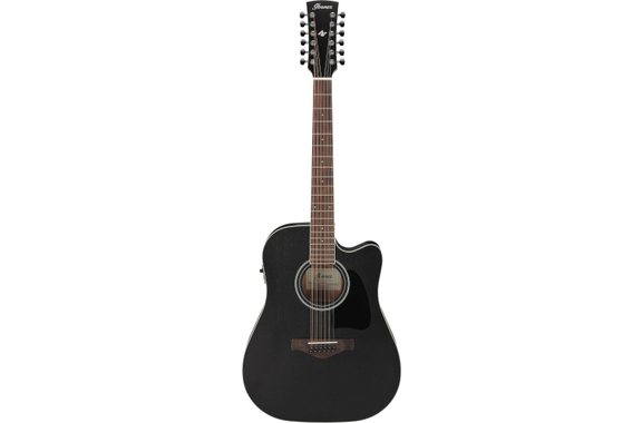 Ibanez AW8412CE-WK Weathered Black image 2