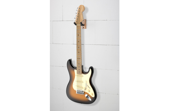 Classic Cantabile Gitarrenwandhalter Holz 3x Set image 2